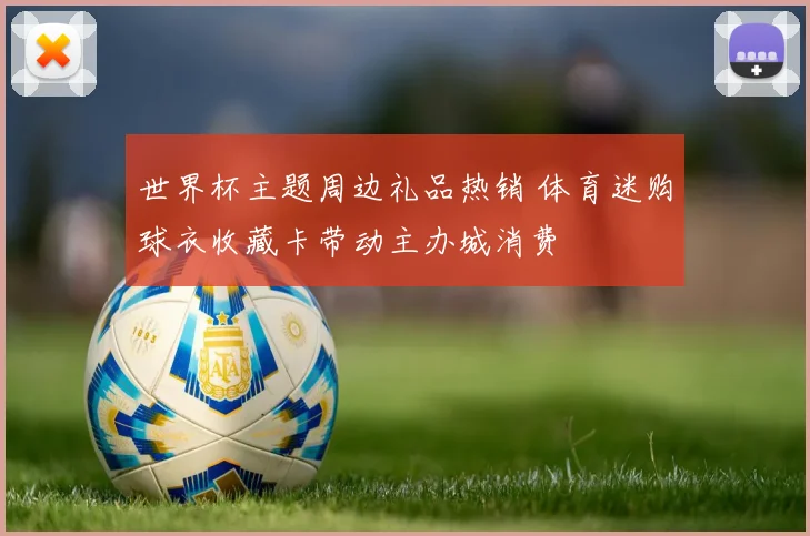 世界杯主题周边礼品热销 体育迷购球衣收藏卡带动主办城消费